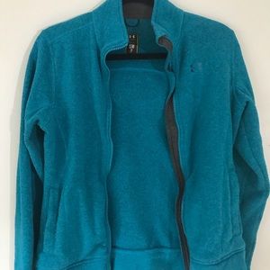 Blue Under Armour Zip Up
